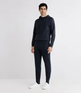 Pull à capuche marine
