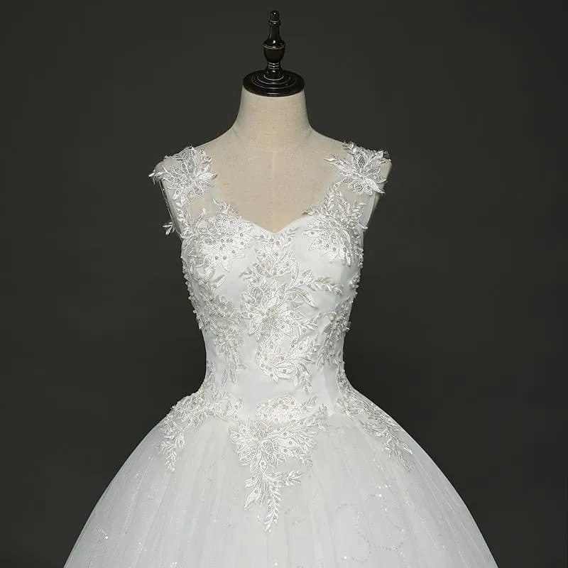 Robe De Mariée Vintage Longue