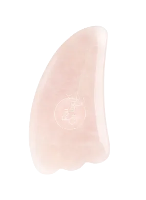 ROLL ON JADE  Gua Sha Touch Lift Quartz Rose
