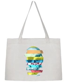 Sac Shopping Glitch Skull par ali_gulec