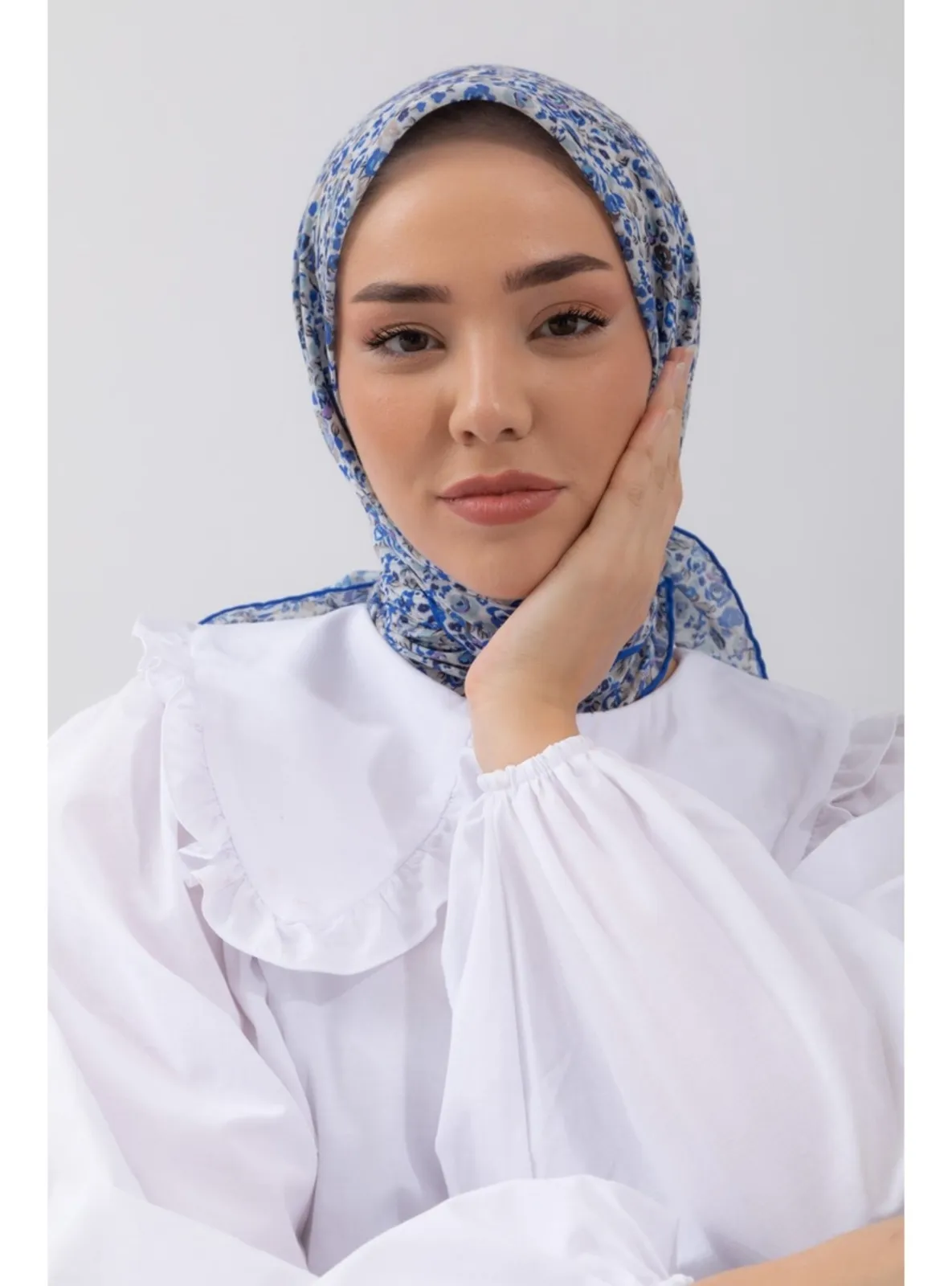 Saxe Blue - Scarf