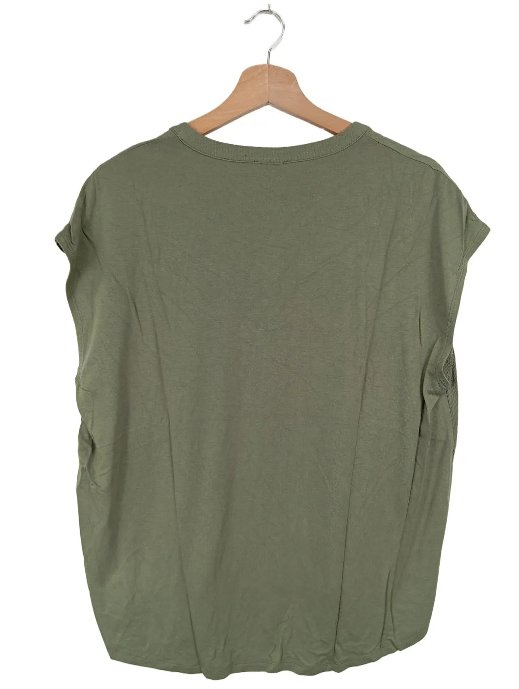 s.Oliver Blouse sans manche kaki style décontracté