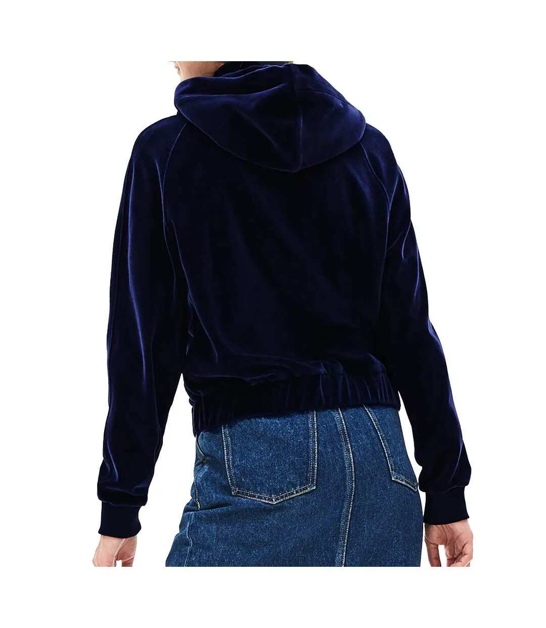 Sweat à capuche Bleu Femme Lacoste SF8682