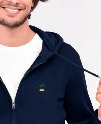Sweatshirt homme Palmier (brodé)
