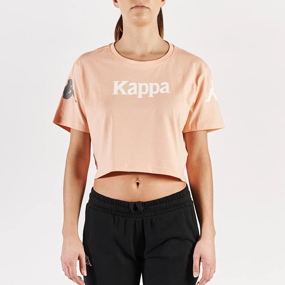 T-shirt Amilk Authentic orange femme