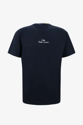 T-shirt à manches courtes en jersey brodé logo