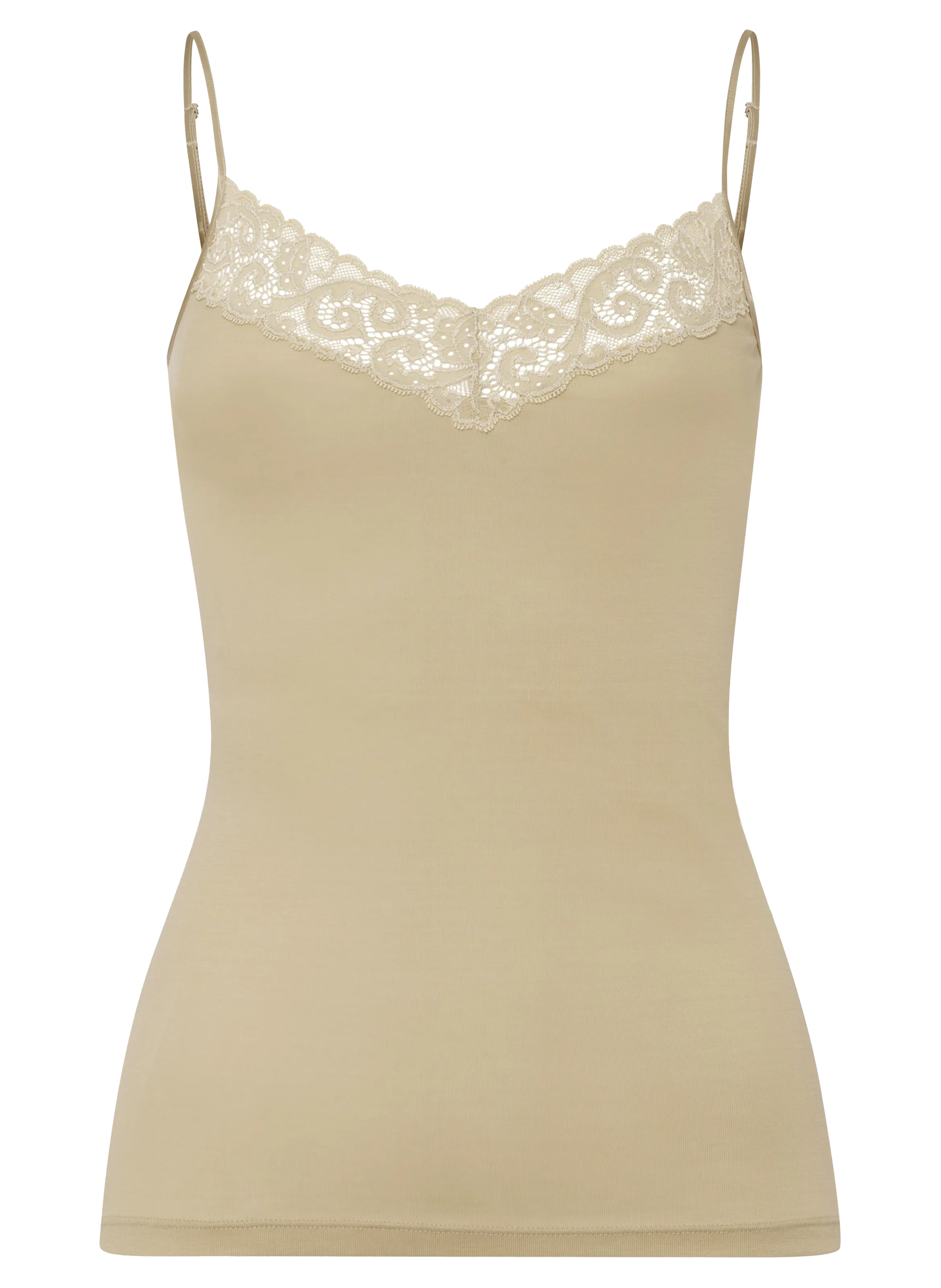 TOP CARACO EN COTON - HANRO pour FEMME | Printemps