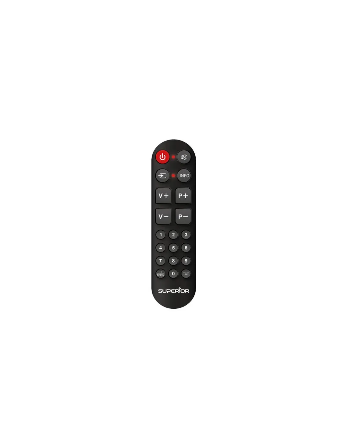 Télécommande simplifié - Grosse touche - LG / SONY / SAMSUNG / PANASONIC - MBG FRANCE