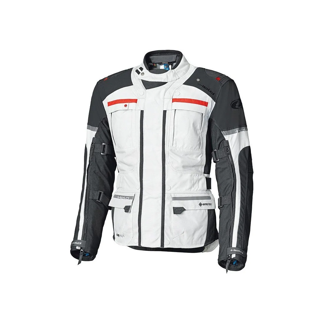 Veste Held Carese Evo gris rouge