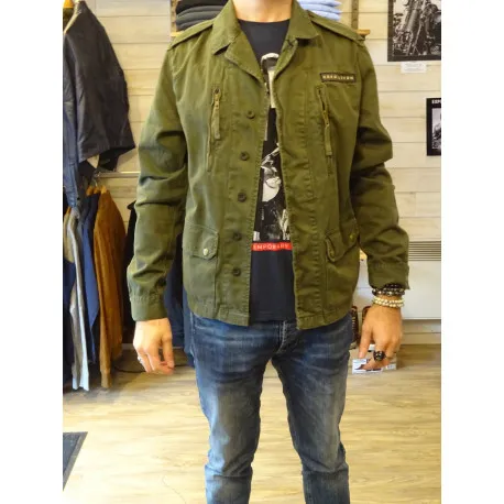veste militaire homme
