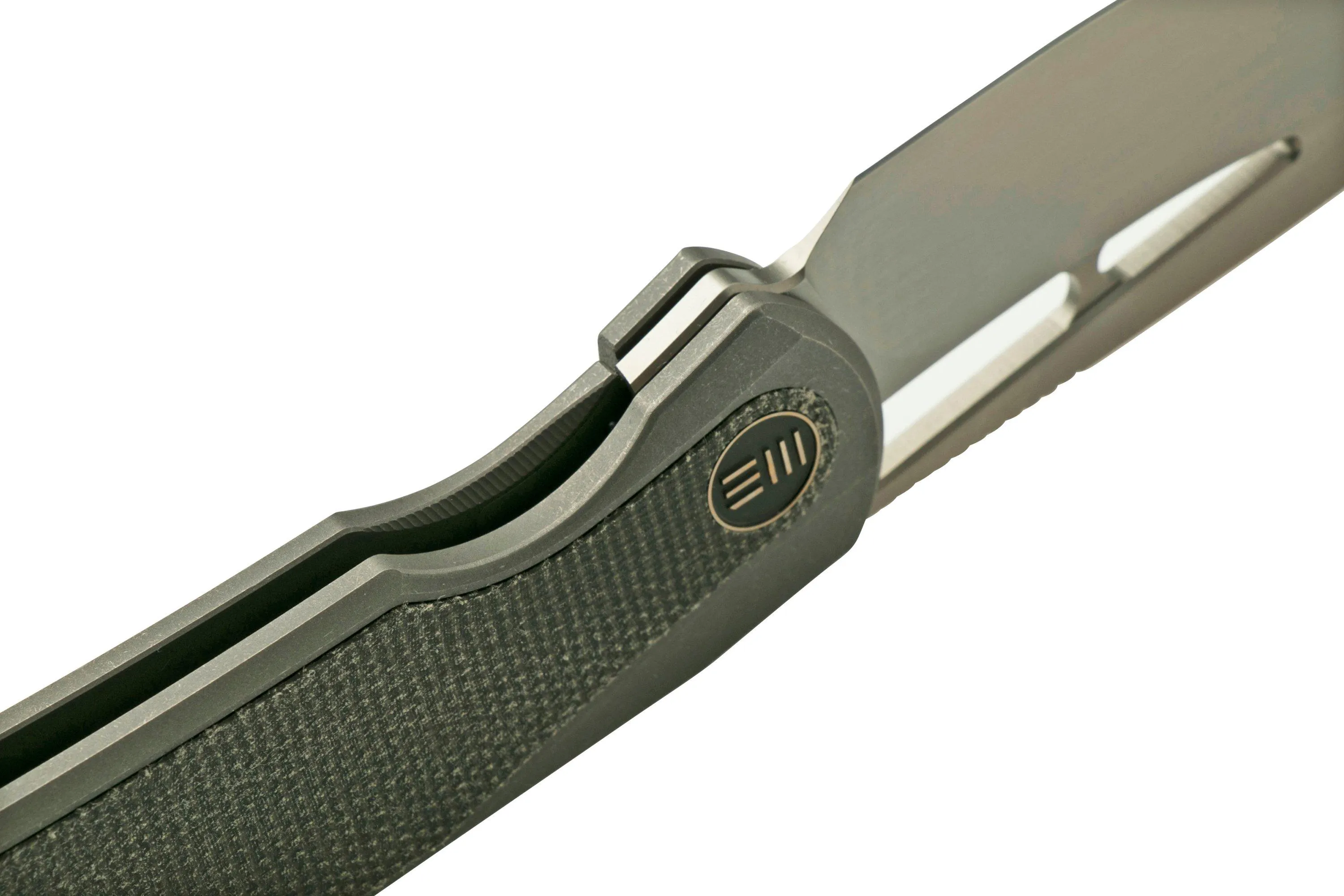 WE Knife Baloo WE21033-4 Titanium/Black Micarta, couteau de poche