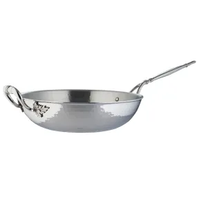 Wok OPUS PRIMA 30 cm, argent, acier inoxydable, Ruffoni ✔ 276 € ⭕ Kulina